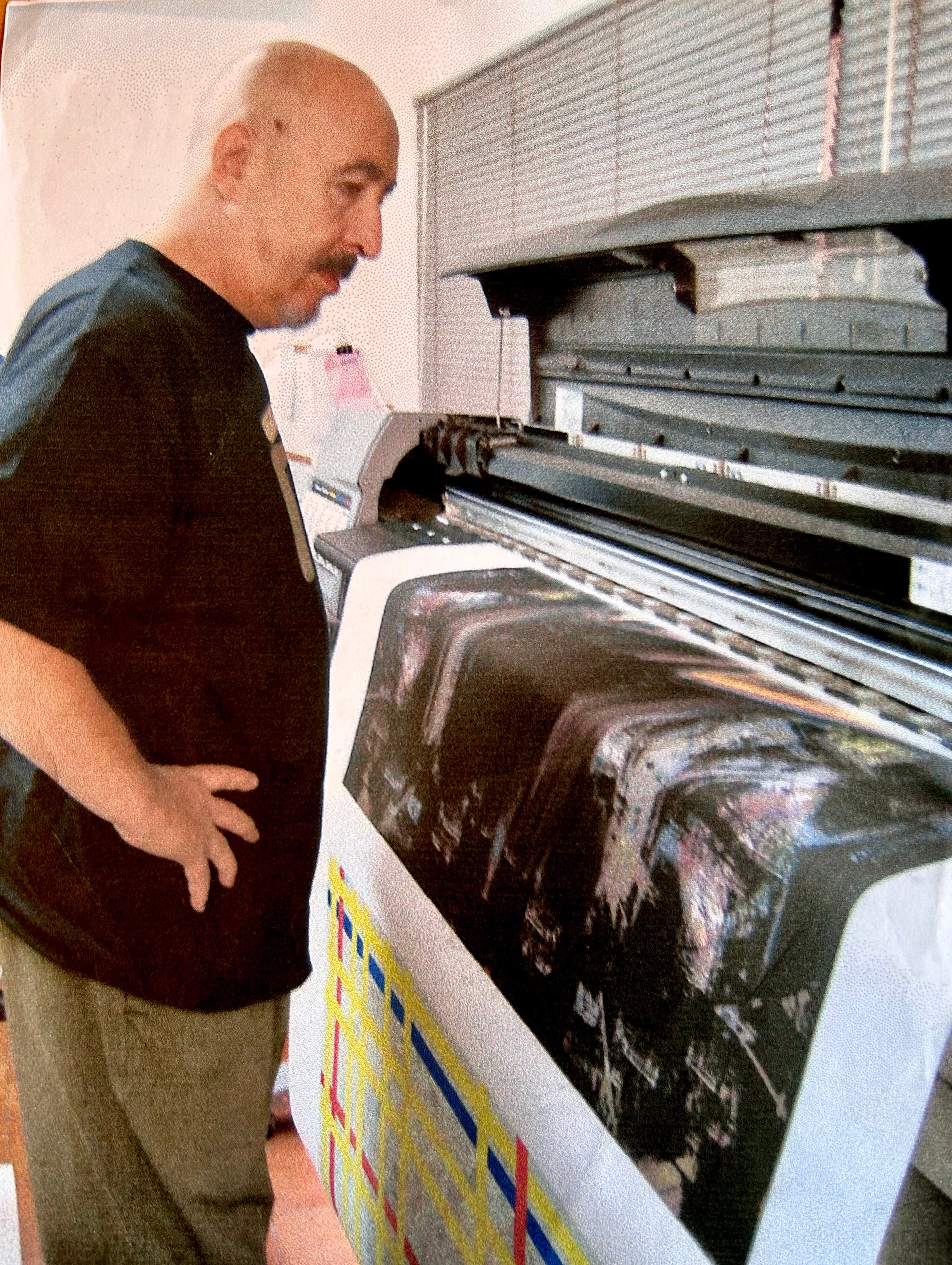 Manuel Jular, fotografiado por su hija Teresa Jular