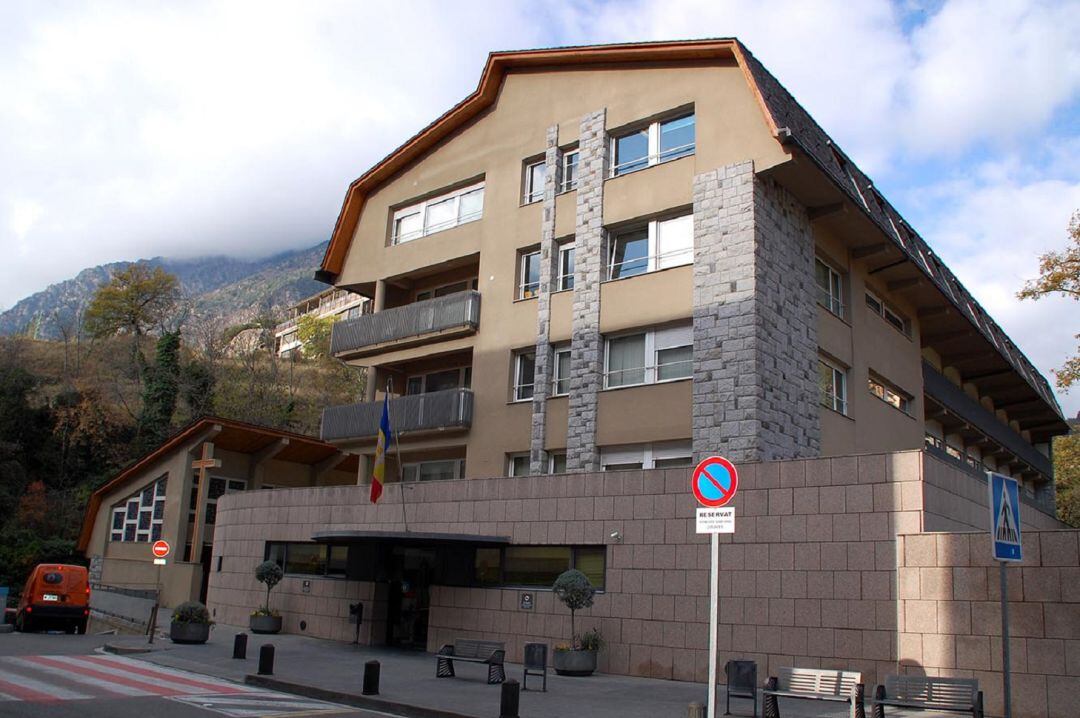 L'edifici de consultes externes de l'hospital.