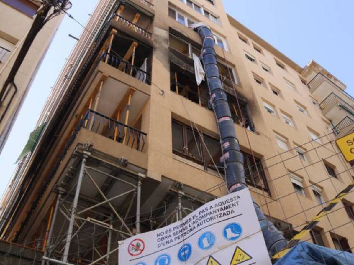 La construcció no es recupera segons els arquitectes