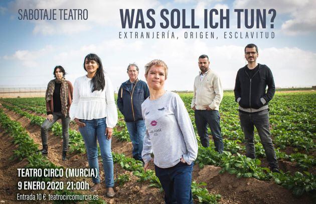Cartel anunciador de Was Soll Ich Tun? Extranjería, Origen, Esclavitud´
