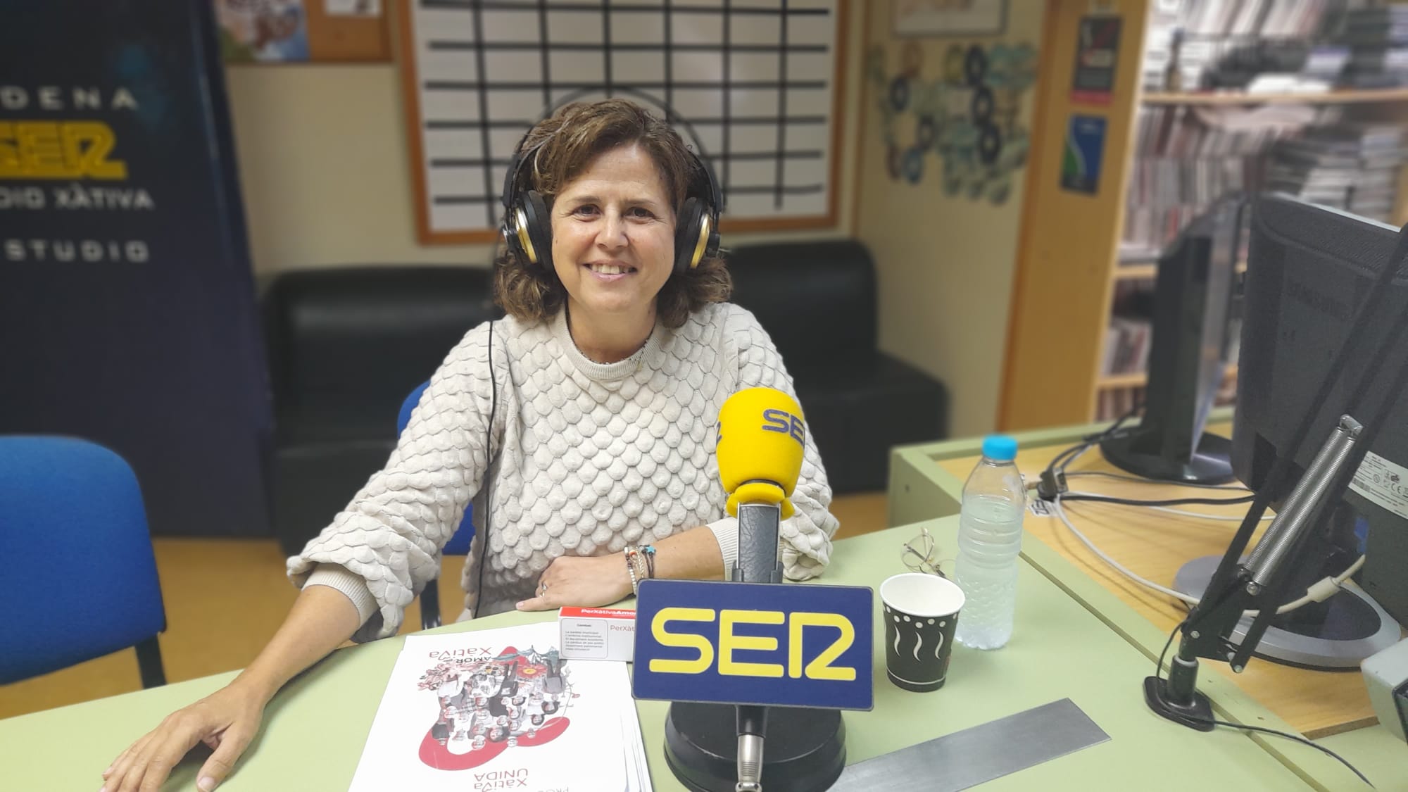 Amor Amorós (Xàtiva Unida), entrevistada en la SER