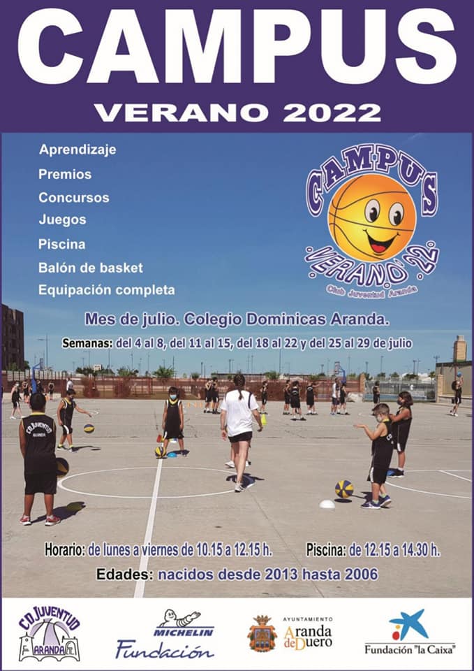 Campus de verano del Juventud Aranda