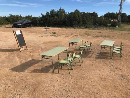Solar donde se ubicará el nuevo colegio