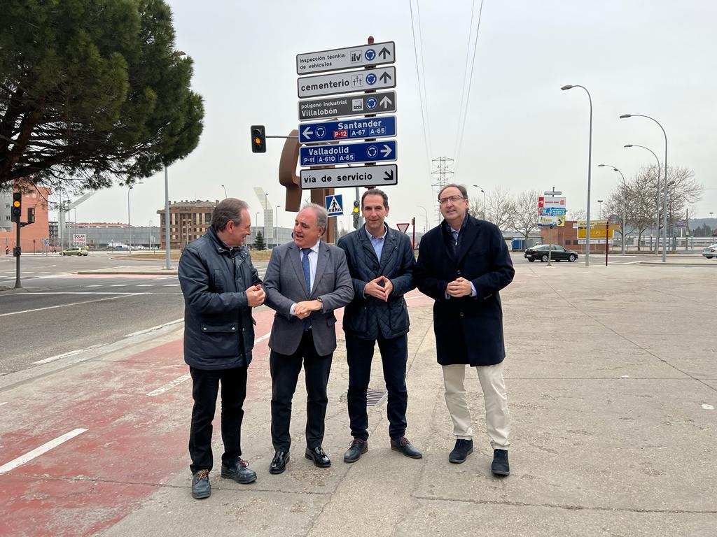 El polígono industrial de Palencia ya dispone de una nueva señalética