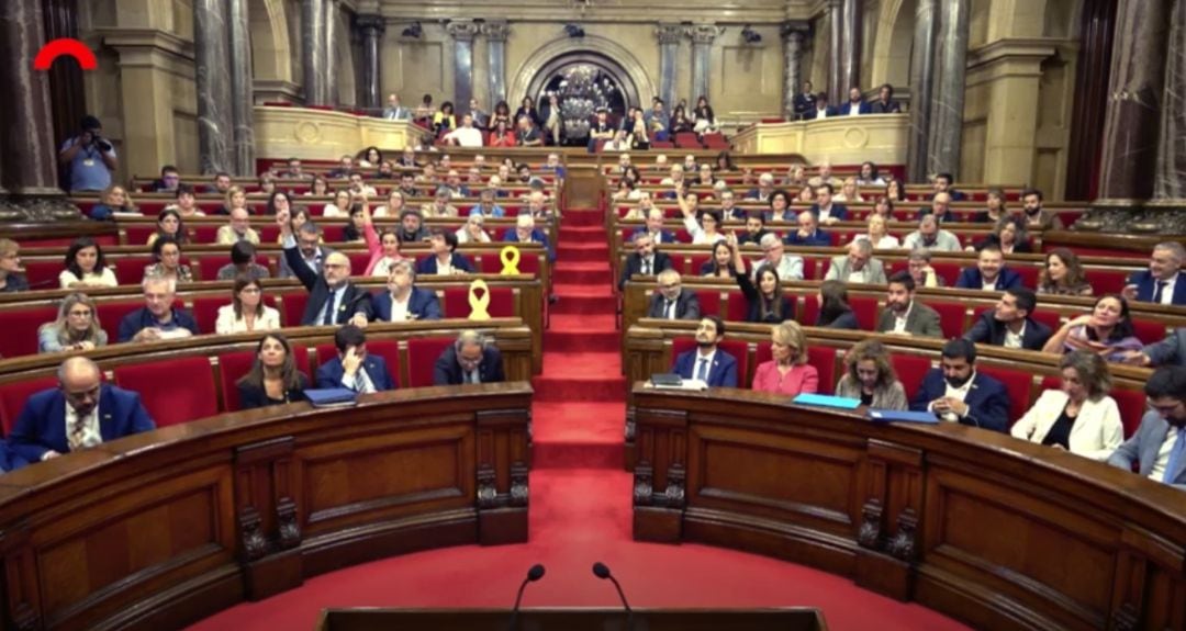 Ple del Parlament de Catalunya