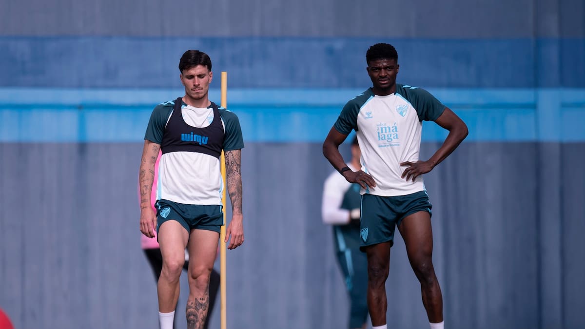 El Málaga comienza a preparar el encuentro contra el Valladolid sin el lesionado Einar Galilea
