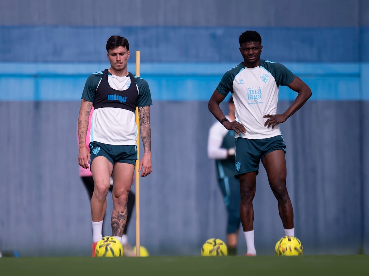 El Málaga comienza a preparar el encuentro contra el Valladolid sin el lesionado Einar Galilea