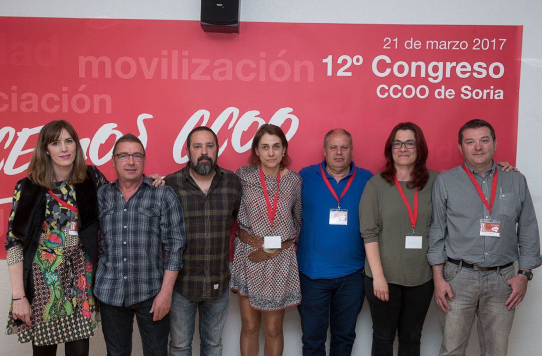 Comisión Ejecutiva de CCOO en Soria.
