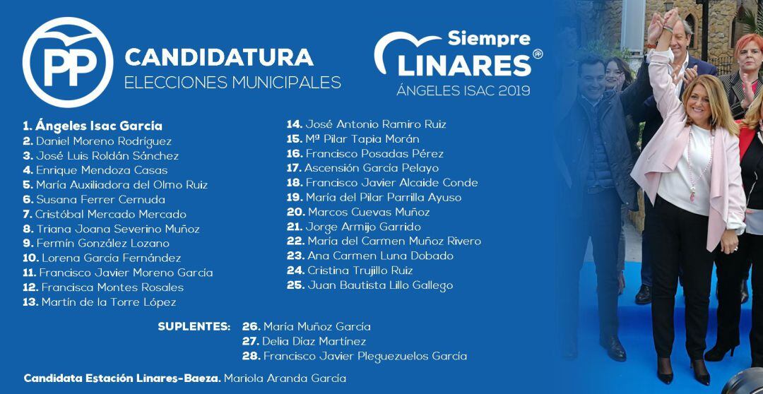 Candidatura PP Linares.