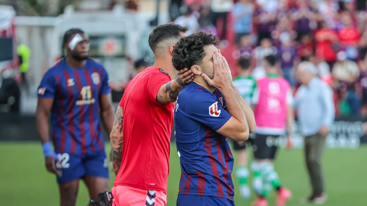 El Eldense empata ante el Real Racing Club y consuma su descenso a Primera RFEF (3-3)