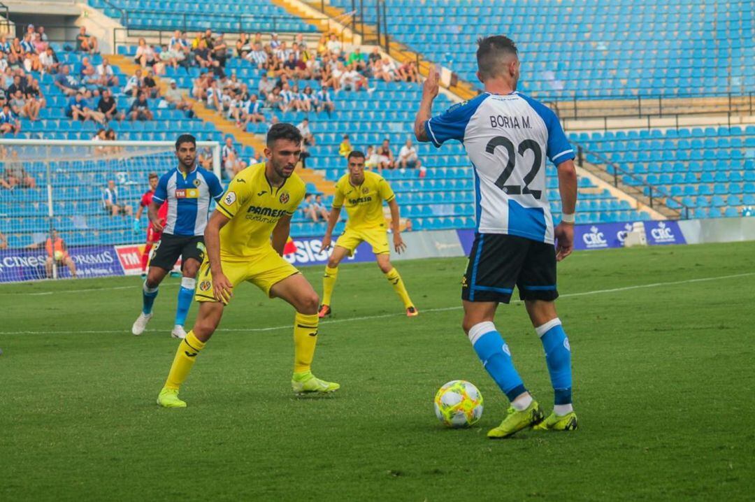 Partido entre el Hércules CF y el VIllarreal B