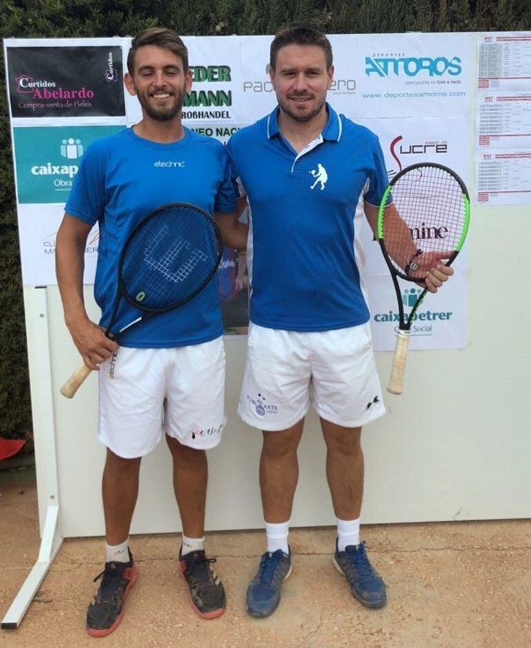 Alejandro García y Carlos Cuenca, finalistas de la categoría absoluta