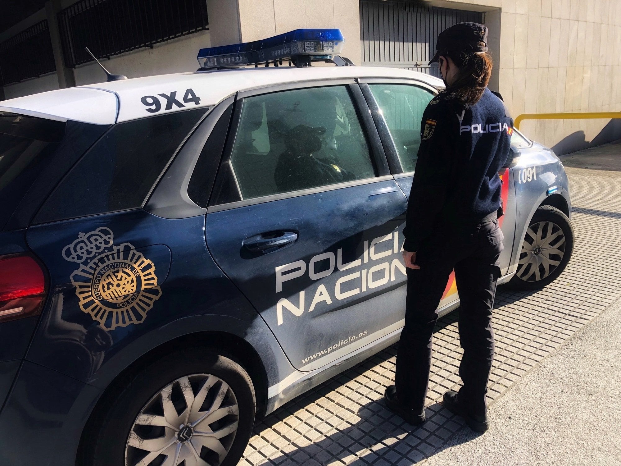 Patrulla de la Policía Nacional