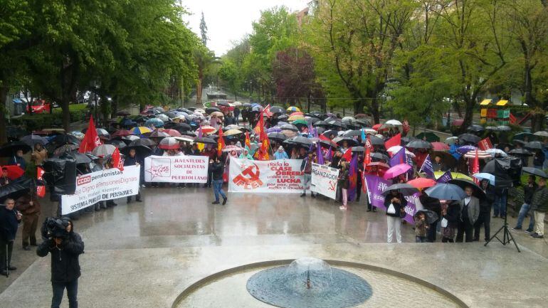 Celebración del Primero de Mayo de 2018 en Puertollano