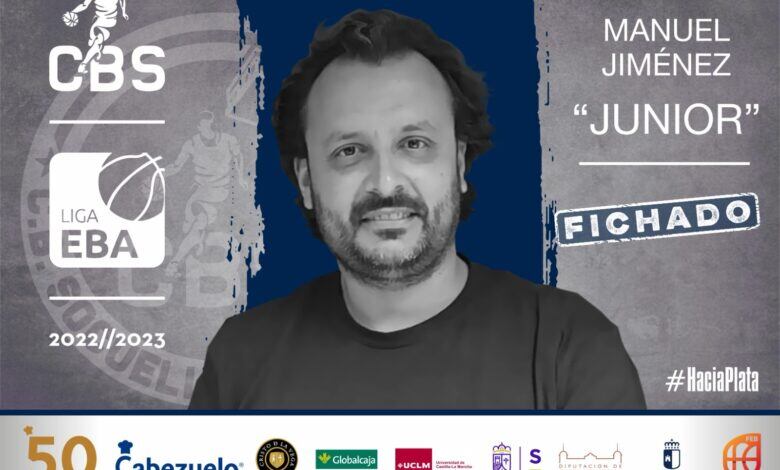 Manuel Jiménez 'Junior', nuevo entrenador del CB Socuéllamos