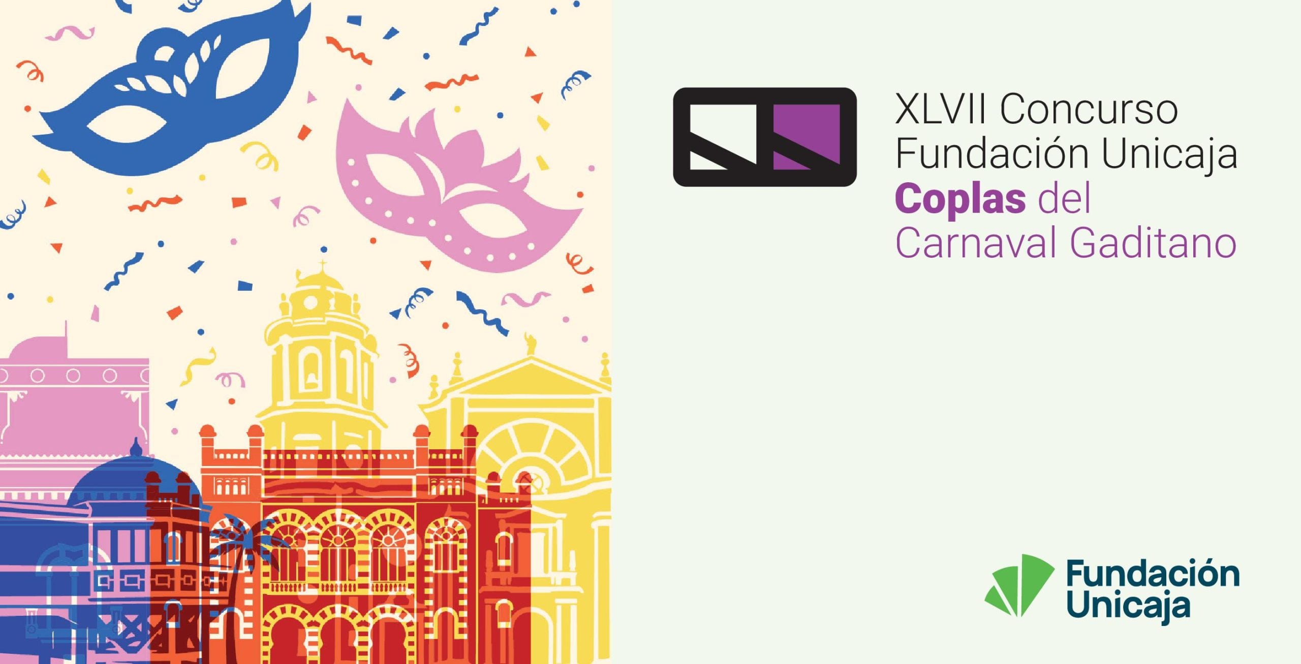 Fundación Unicaja convoca su tradicional concurso de coplas del Carnaval de Cádiz