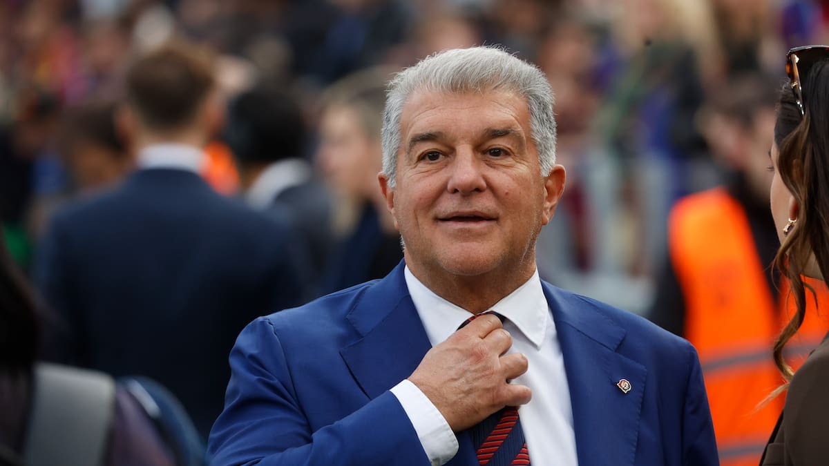 Joan Laporta carga contra el Real Madrid: "Su televisión solo vomita mentiras e intoxica de manera constante y permanente"