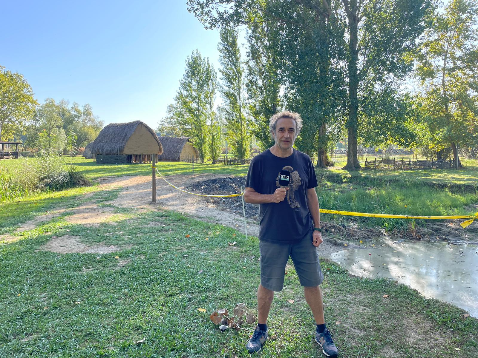 Xavier Terradas, codirector de l&#039;excavació del Parc de la Draga de Banyoles