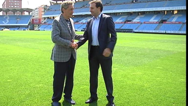 Felipe Miñambres ya ejerce como director deportivo del Celta