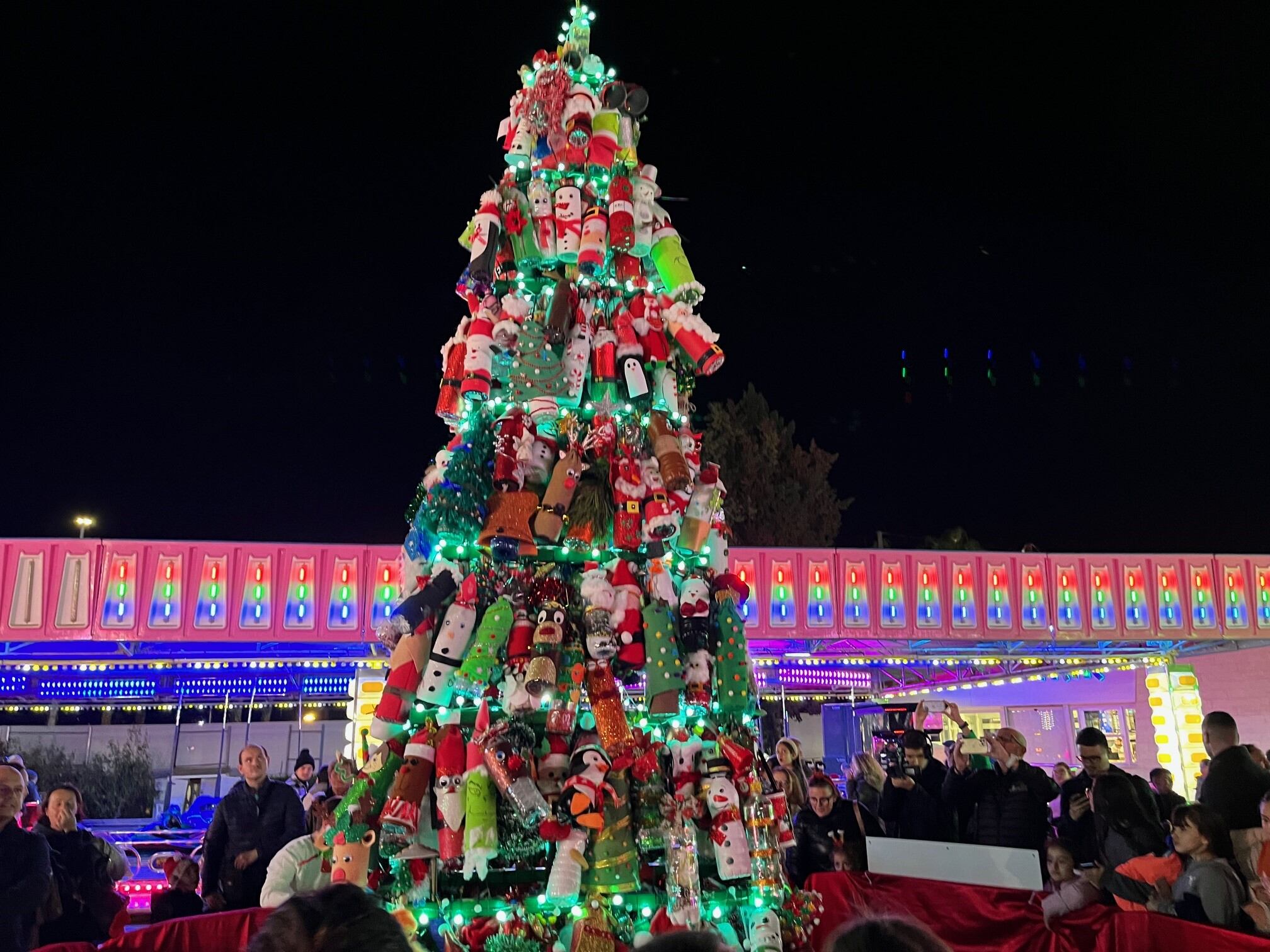 Árbol de Navidad en Águilas