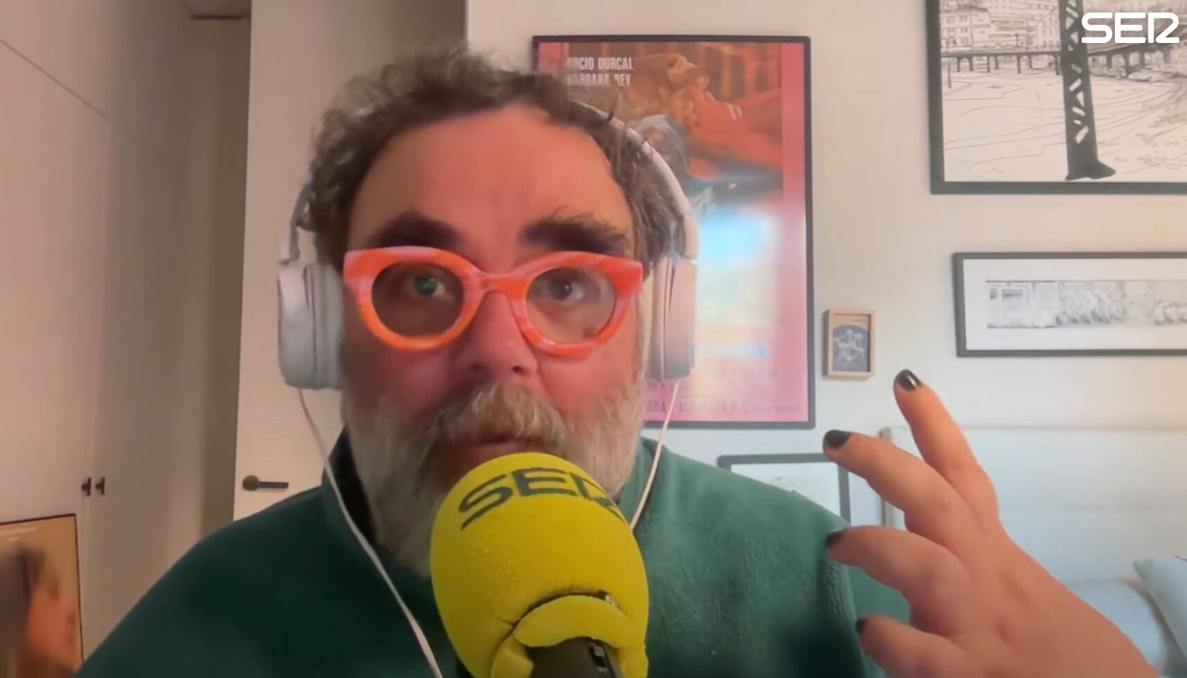 Bob Pop en el 'Hoy por Hoy'.