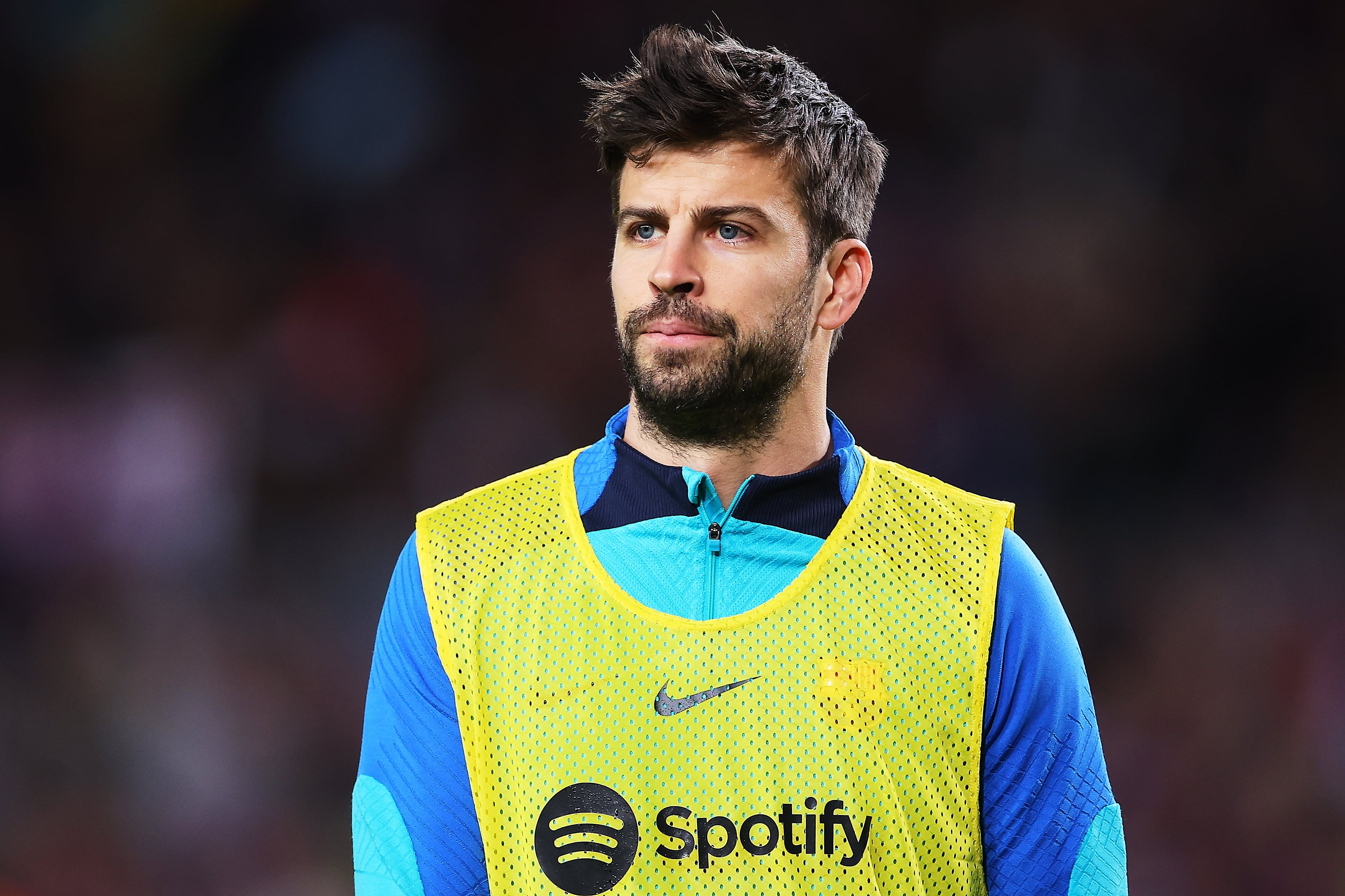 Gerard Piqué durante su etapa en el FC Barcelona