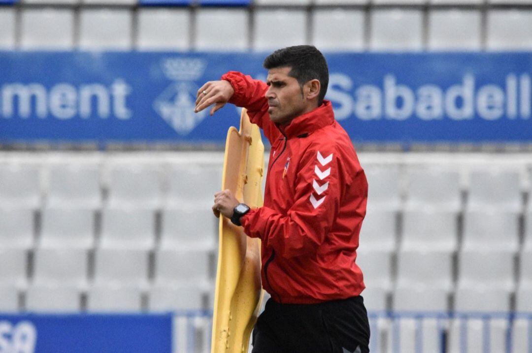 Antonio Hidalgo, entrenador del CE Sabadell