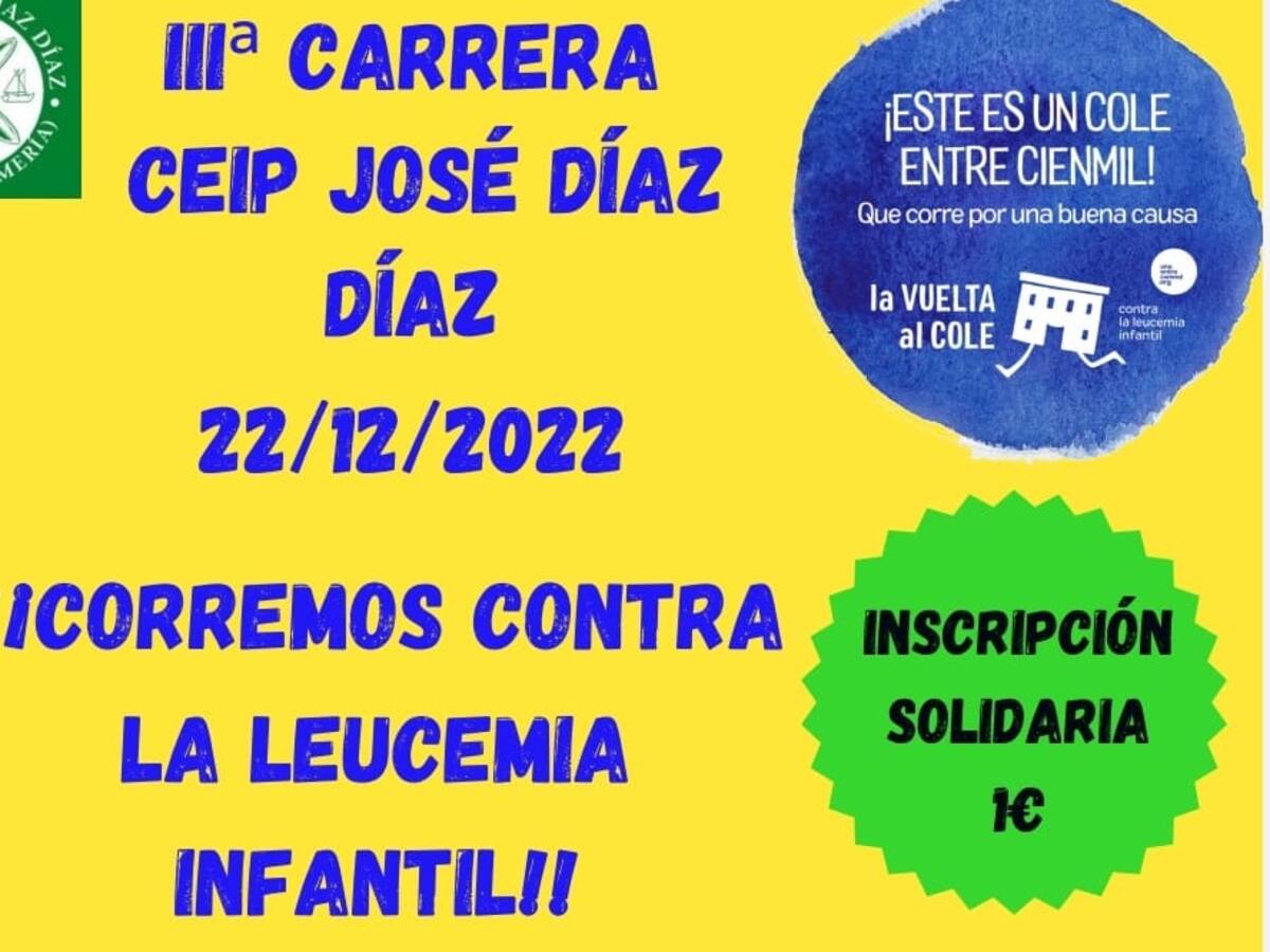 La San Silvestre Solidaria del Ceip José Díaz Díaz, en marcha