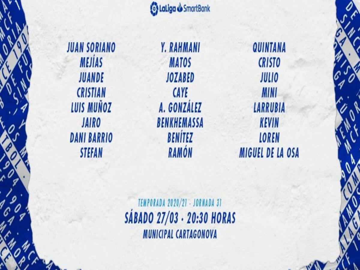 Escassi se queda fuera de la convocatoria