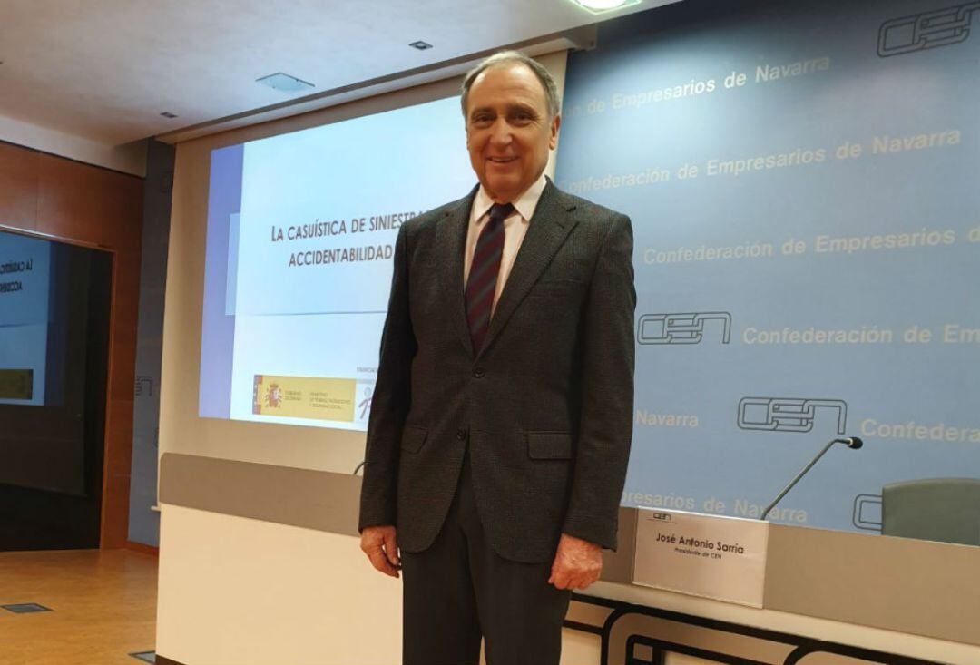 José Antonio Sarriá, presidente de la CEN