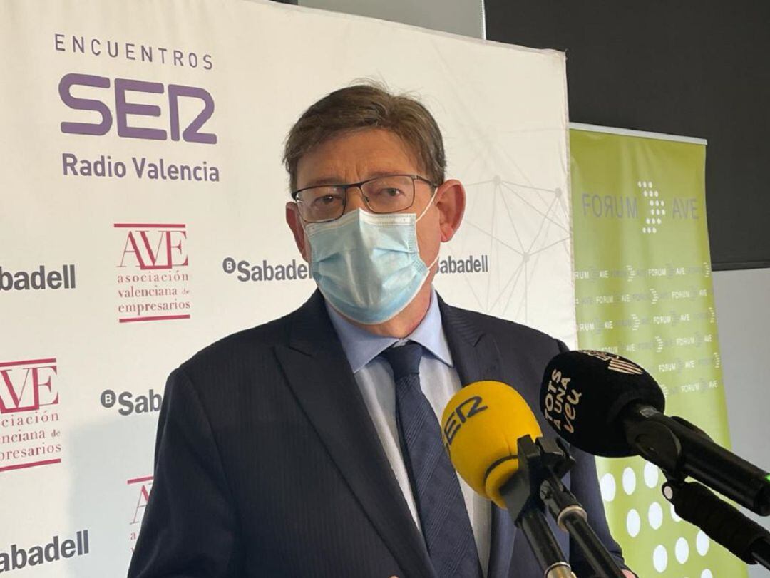 President Ximo Puig en Encuentros SER Valencia sobre empresa familiar en València