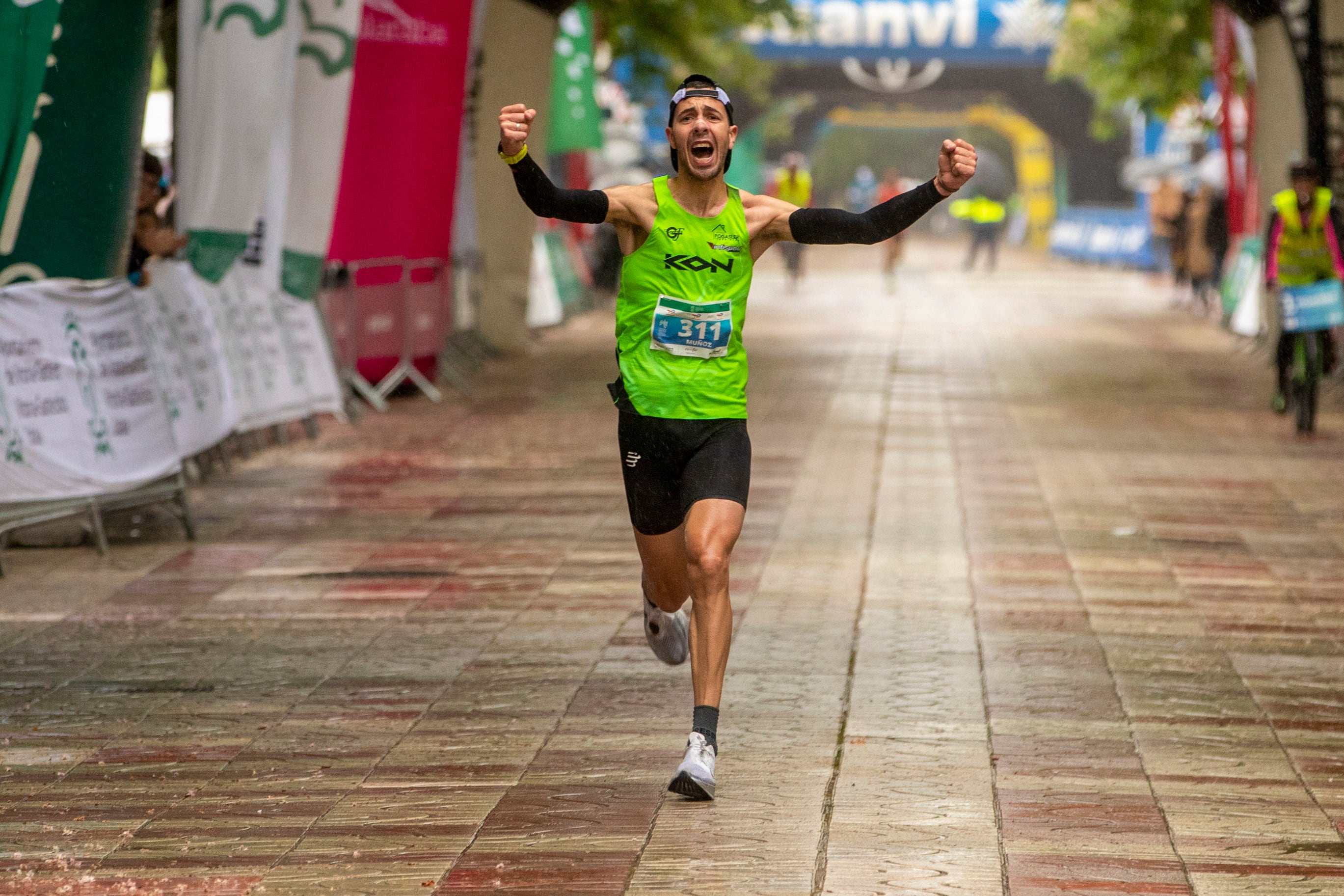 El atleta guipuzcoano Jokin Muñoz se proclama vencedor del maratón Martín Fiz