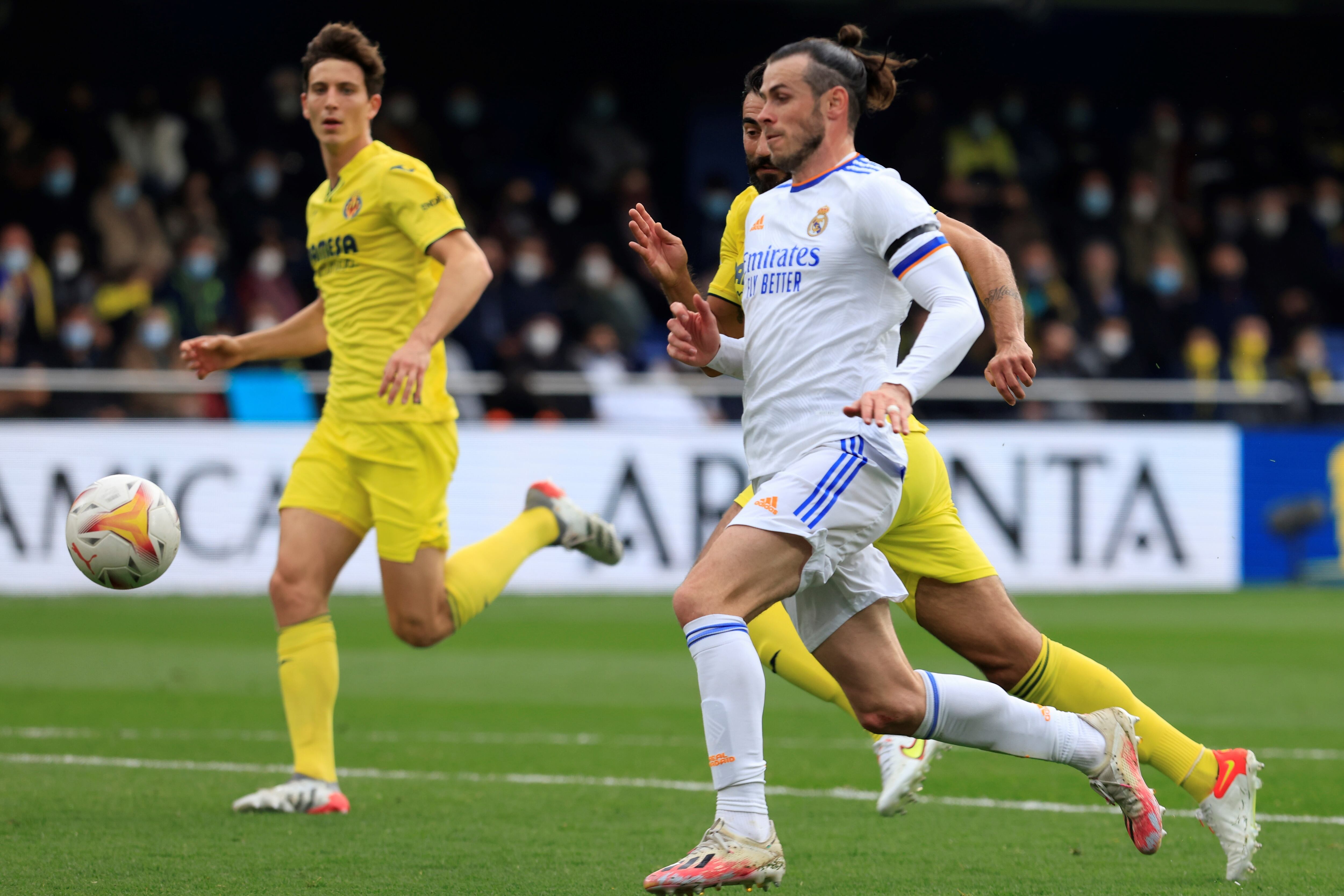 Bale, durante el último partido que disputó con el Real Madrid, el pasado 12 de febrero