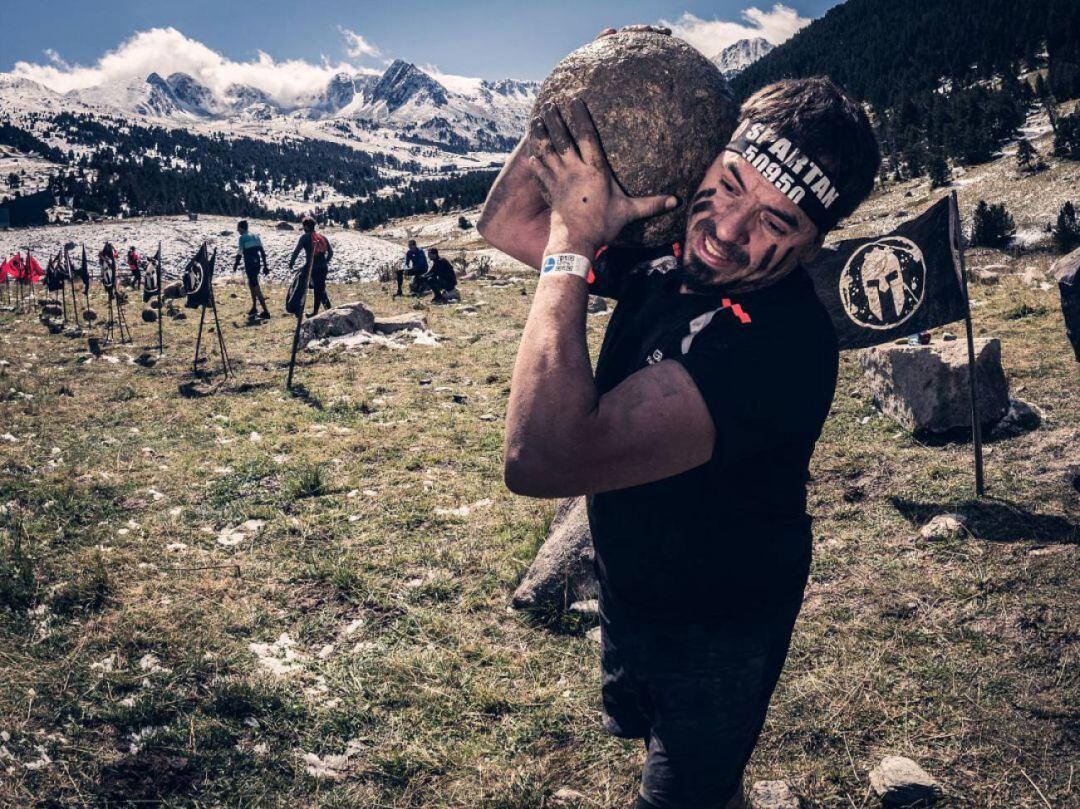 Un dels participants de l'Spartan Race del 2018.