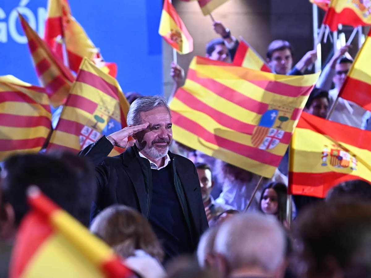 Las últimas encuestas sitúan a Azcón como ganador y estiman una fuerte caída del PSOE