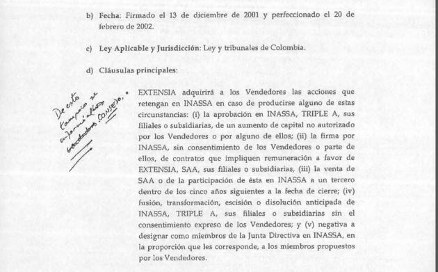 &quot;De esto tampoco se informó al Consejo&quot;, apuntan las anotaciones.