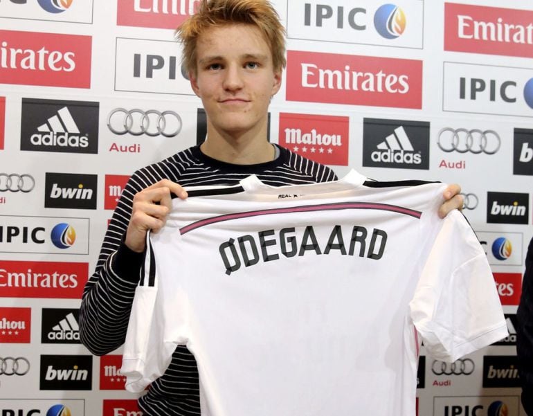 Odegaard, la joven perla del fútbol noruego, fichó este verano por el Real Madrid.