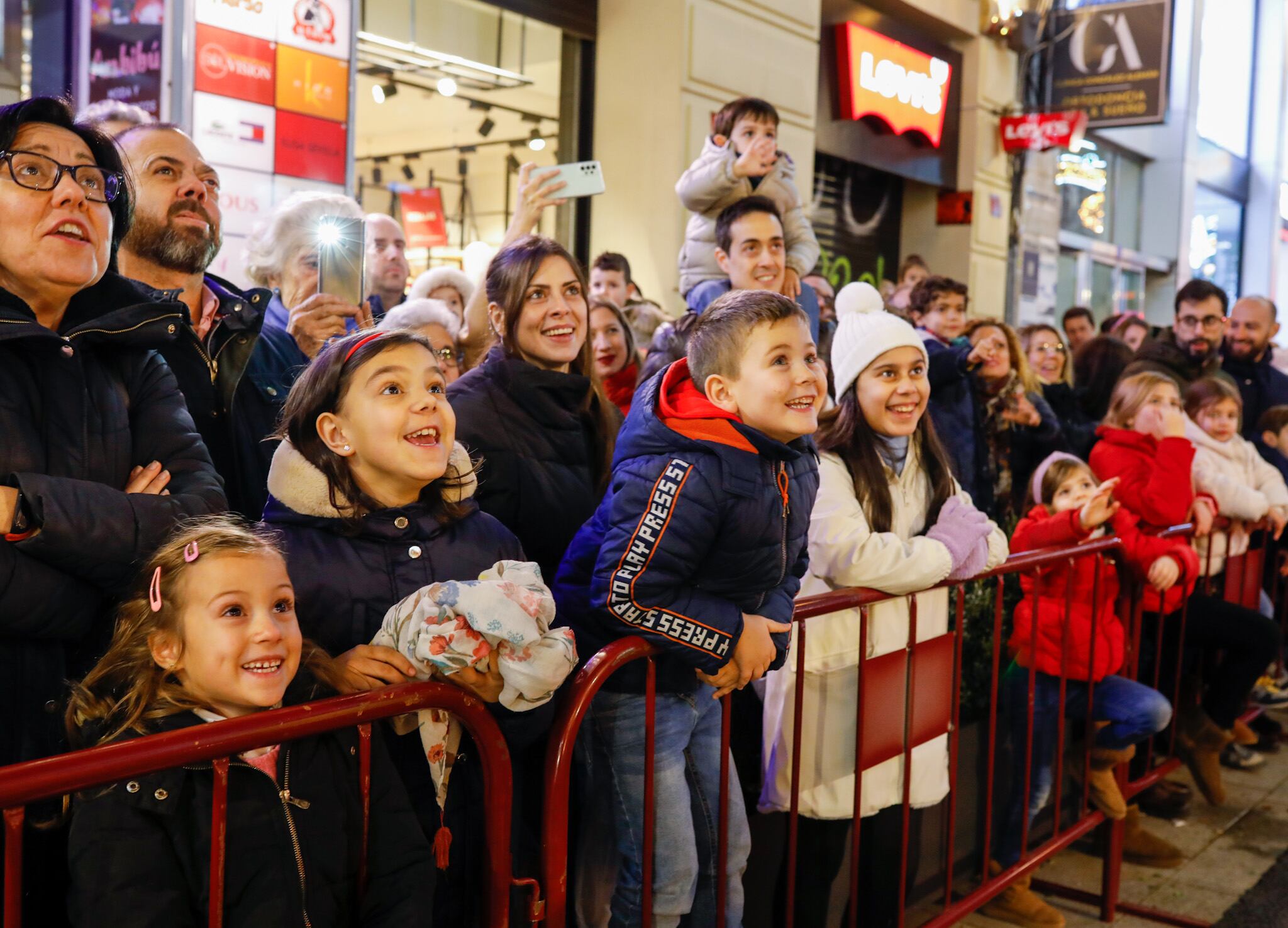 Los niños disfrutaron de la Cabalgata