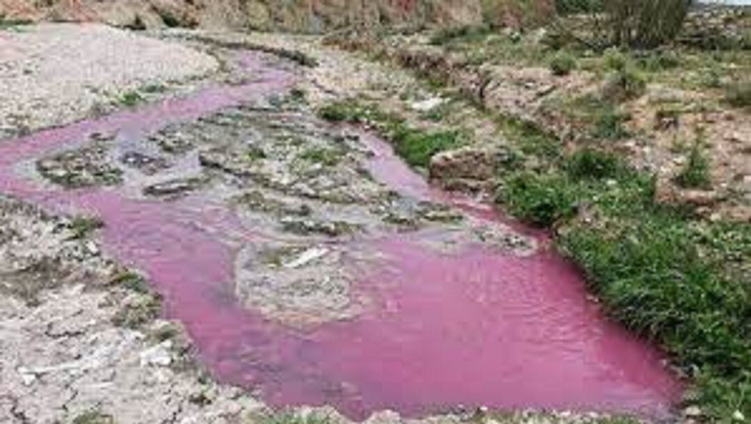 La CHS reclamará los daños producidos por los vértidos al Río Vélez.