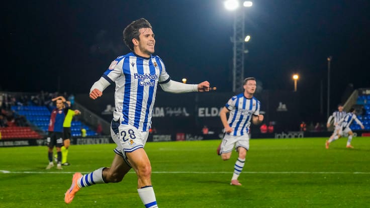 Jon Ansotegi, entrenador interino de la Real Sociedad, valora la victoria de la Real Sociedad en Elda