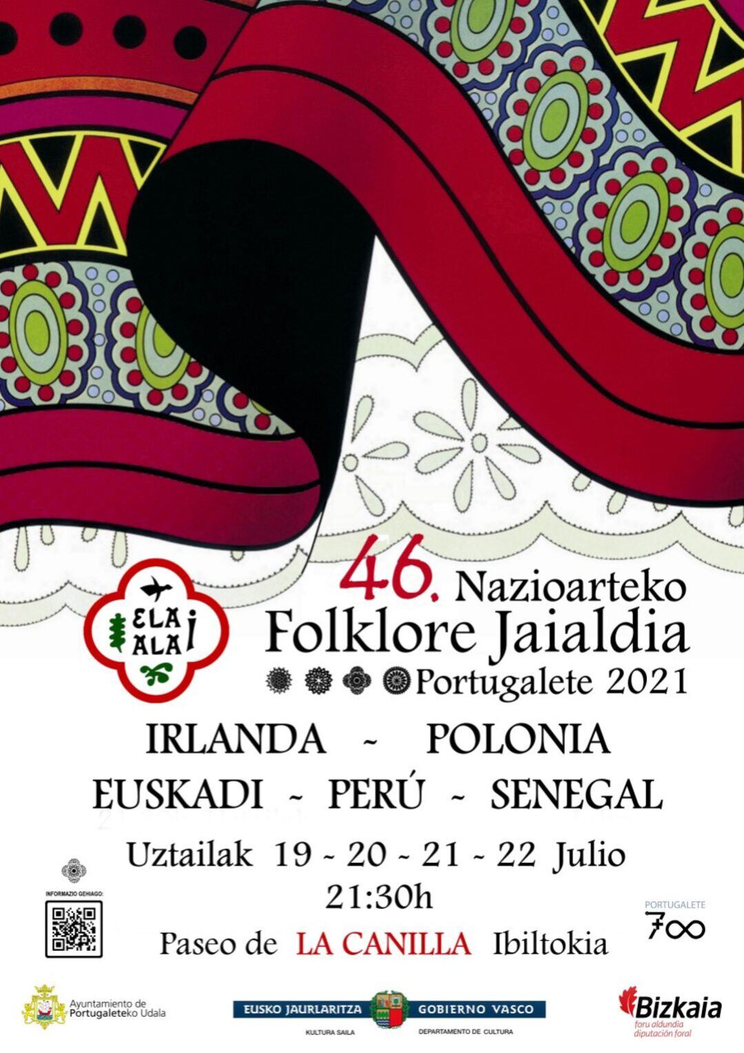 Portugalete celebra la 46. edición del Festival Internacional de Folklore