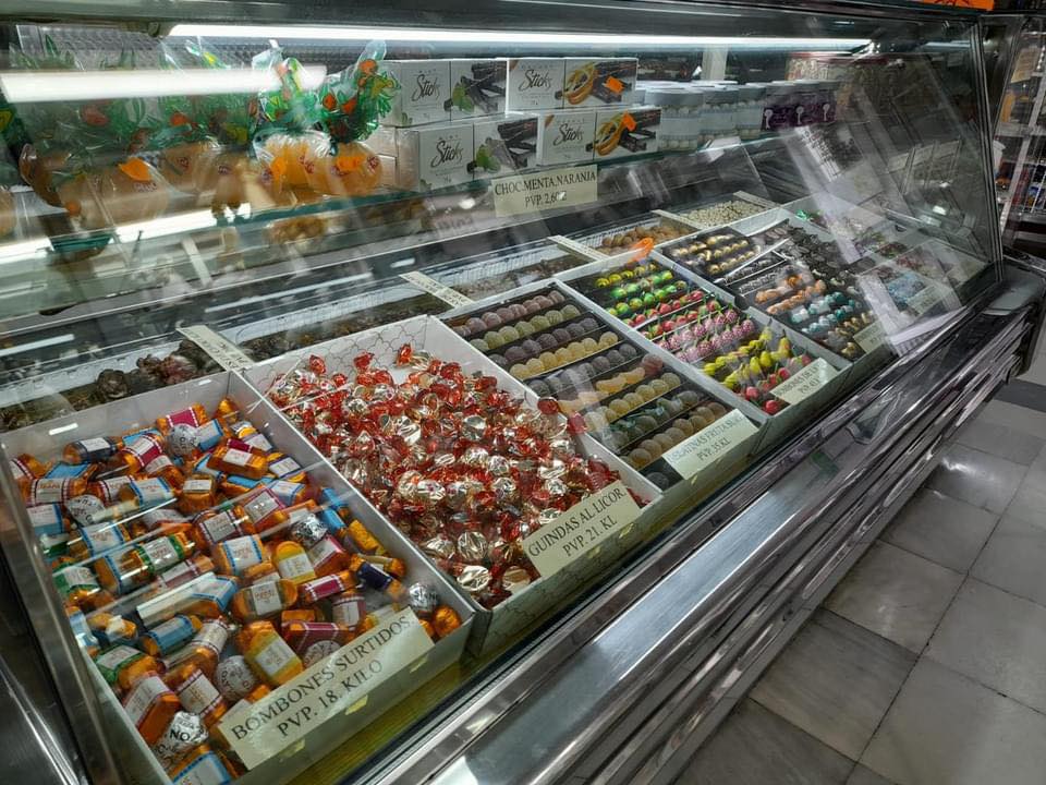 Bombones y surtidos de dulces en La Alicantina