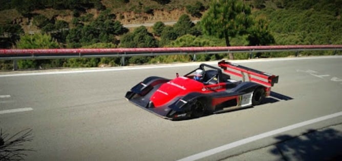 Los Vilariño, en plena subida en este campeonato de España de montaña.