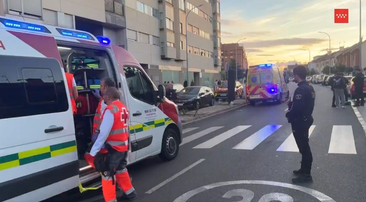 El atropello se produjo en la avenida de las Lagunas de Parla