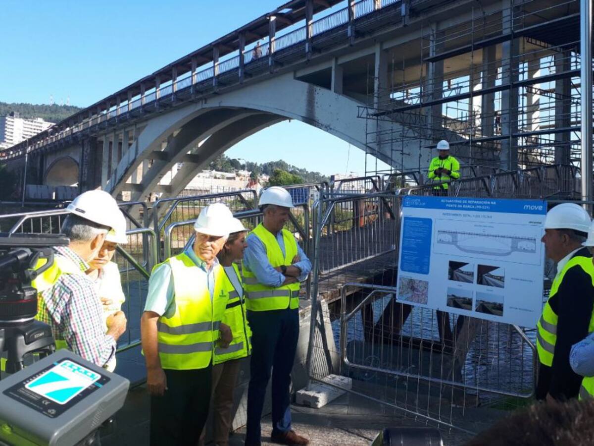 Se cortará un carril del puente de A Barca para finalizar las obras