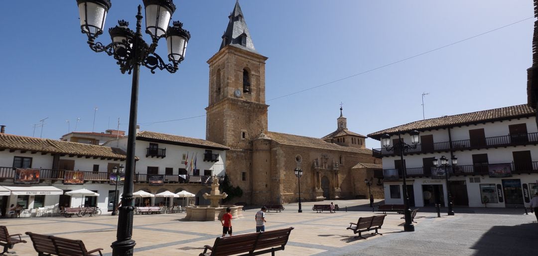 Imagen de archivo de la plaza Mayor