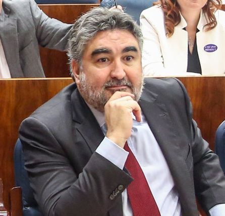 Rodríguez Uribes, hasta hace unos días portavoz adjunto del grupo socialista en la Asamblea de Madrid