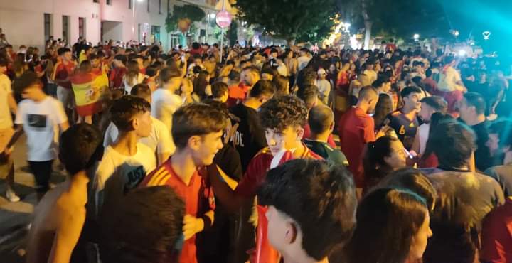 Celebración en la Plaza del Rollo