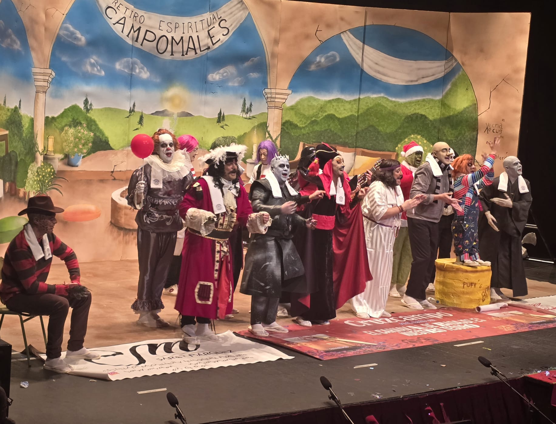 Murga Yo no salgo en el COMBA 2026