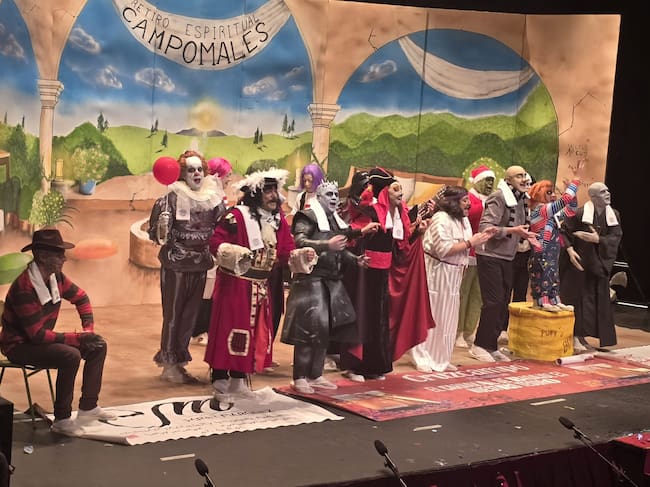 Murga Yo no salgo en el COMBA 2026